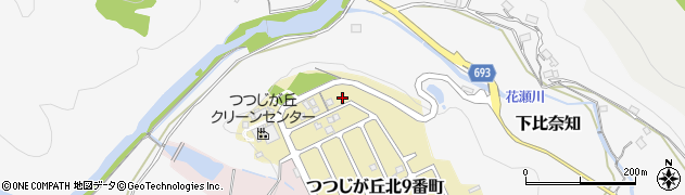 三重県名張市つつじが丘北９番町245周辺の地図