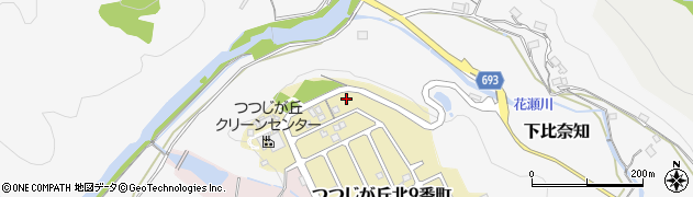 三重県名張市つつじが丘北９番町262周辺の地図