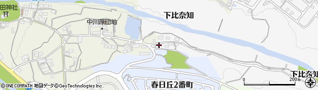 三重県名張市下比奈知1098周辺の地図