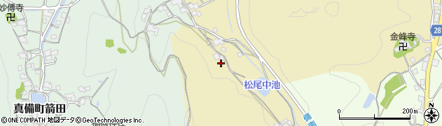 岡山県倉敷市真備町下二万2454周辺の地図