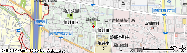 三喜屋周辺の地図