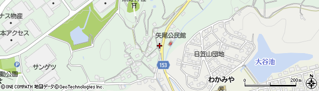 岡山県都窪郡早島町矢尾553周辺の地図