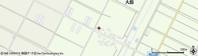 愛知県田原市西山町大原138周辺の地図