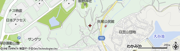 岡山県都窪郡早島町矢尾586周辺の地図