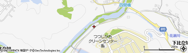 三重県名張市下比奈知522周辺の地図