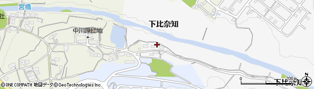 三重県名張市下比奈知1115周辺の地図