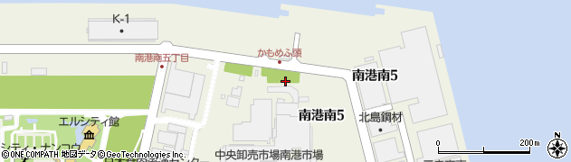 大阪府大阪市住之江区南港南5丁目周辺の地図