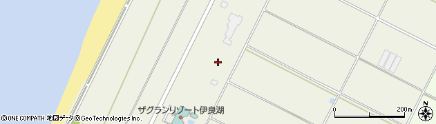 愛知県田原市中山町岬周辺の地図