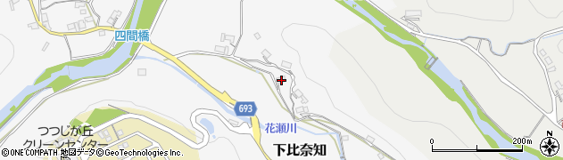 三重県名張市下比奈知322周辺の地図