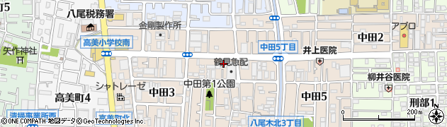中田商事周辺の地図
