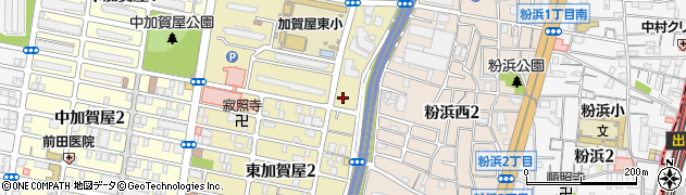 東加賀屋1公園周辺の地図