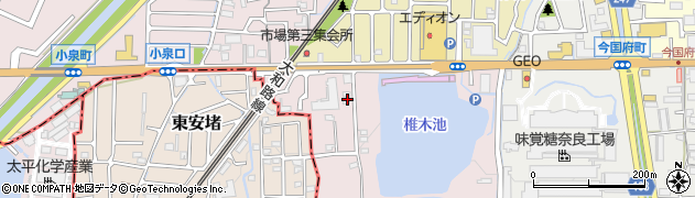 奈良県大和郡山市椎木町7周辺の地図