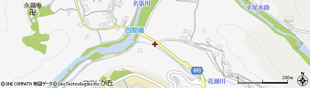 三重県名張市下比奈知9周辺の地図