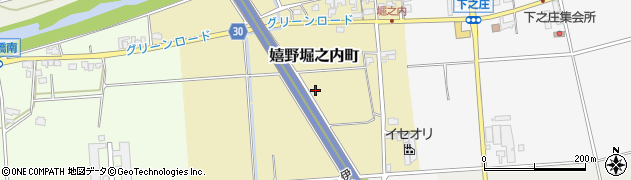 三重県松阪市嬉野堀之内町周辺の地図