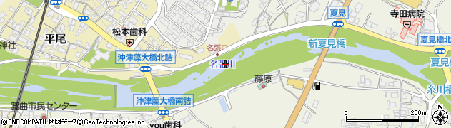 名張川周辺の地図