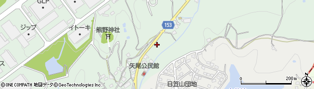 岡山県都窪郡早島町矢尾538周辺の地図
