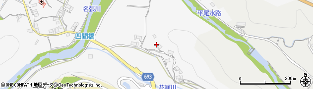 三重県名張市下比奈知168周辺の地図