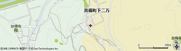 岡山県倉敷市真備町下二万2402周辺の地図
