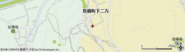 岡山県倉敷市真備町下二万2404周辺の地図