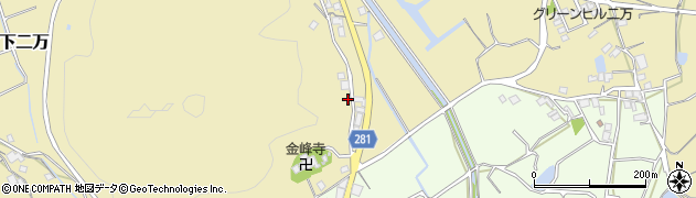 岡山県倉敷市真備町下二万1629周辺の地図