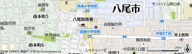コート・ダジュール 八尾青山店周辺の地図
