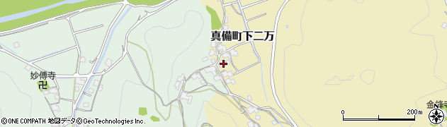 岡山県倉敷市真備町下二万2399周辺の地図