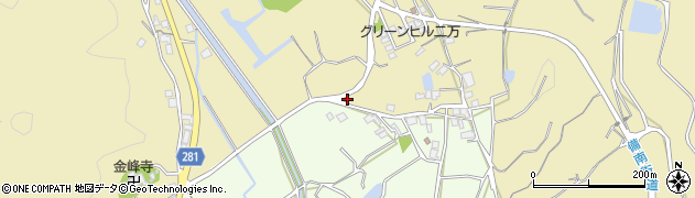 岡山県倉敷市真備町下二万1347周辺の地図