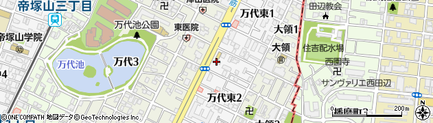 妙進寺大阪支部周辺の地図