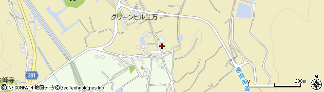岡山県倉敷市真備町下二万1326周辺の地図