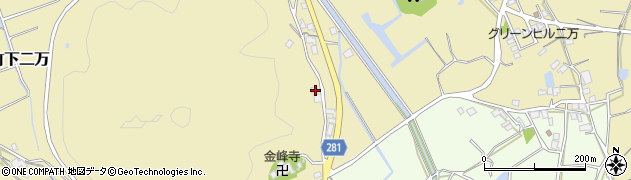 岡山県倉敷市真備町下二万1624周辺の地図