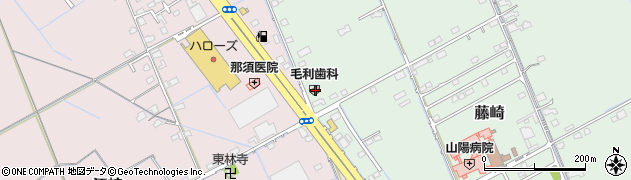 岡山県岡山市中区藤崎402周辺の地図