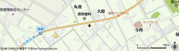愛知県田原市保美町段土95周辺の地図