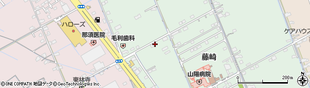 岡山県岡山市中区藤崎482周辺の地図