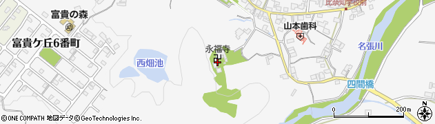 三重県名張市下比奈知1978周辺の地図