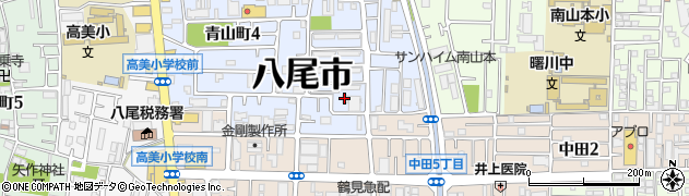 ホシザキ京阪株式会社　八尾営業所周辺の地図