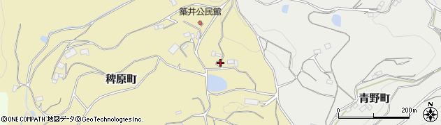 岡山県井原市稗原町221周辺の地図