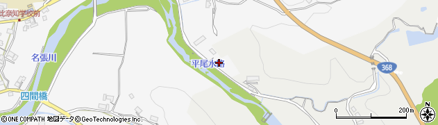 三重県名張市下比奈知3728周辺の地図