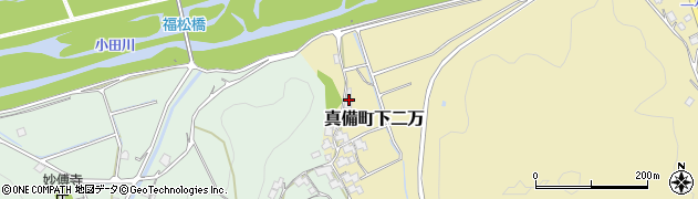 岡山県倉敷市真備町下二万2390周辺の地図