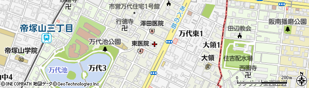 リハビリデイサービスｎａｇｏｍｉ帝塚山店周辺の地図