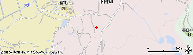 岡山県岡山市東区下阿知434周辺の地図