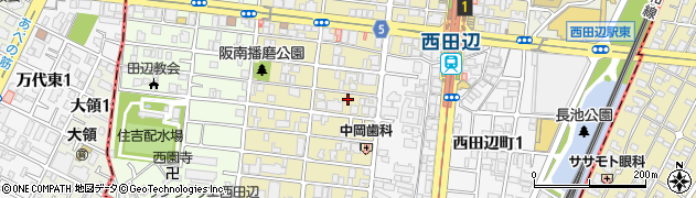 アシーナ通商周辺の地図