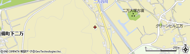 岡山県倉敷市真備町下二万1651周辺の地図