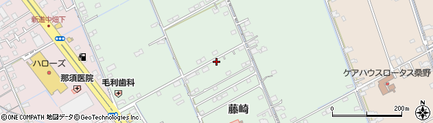 岡山県岡山市中区藤崎481周辺の地図