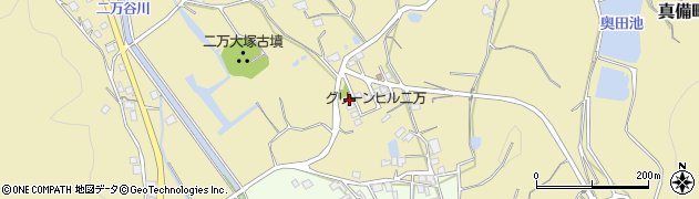 岡山県倉敷市真備町下二万1353-94周辺の地図