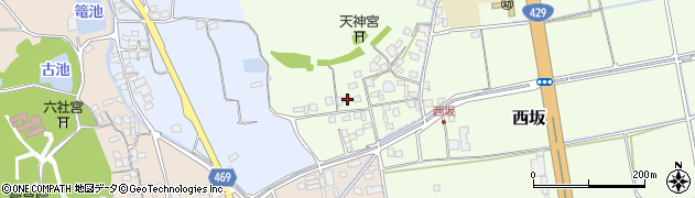 岡山県倉敷市西坂664周辺の地図