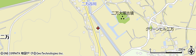 岡山県倉敷市真備町下二万1656周辺の地図
