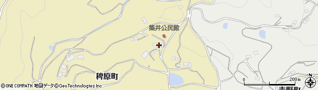 岡山県井原市稗原町255周辺の地図