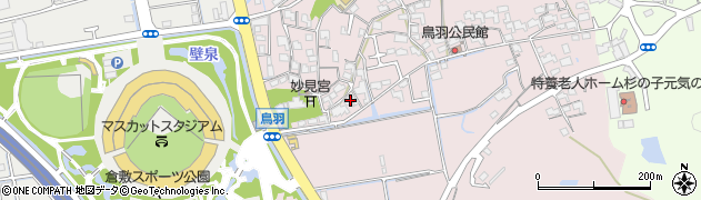 岡山県倉敷市鳥羽450周辺の地図