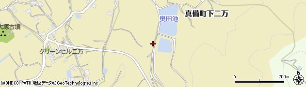 岡山県倉敷市真備町下二万1192-1周辺の地図