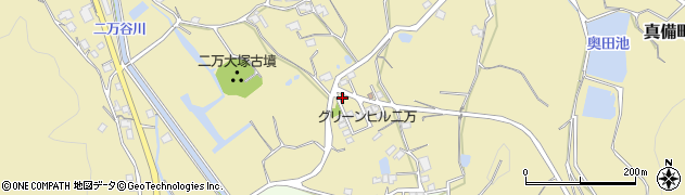 岡山県倉敷市真備町下二万1353-88周辺の地図